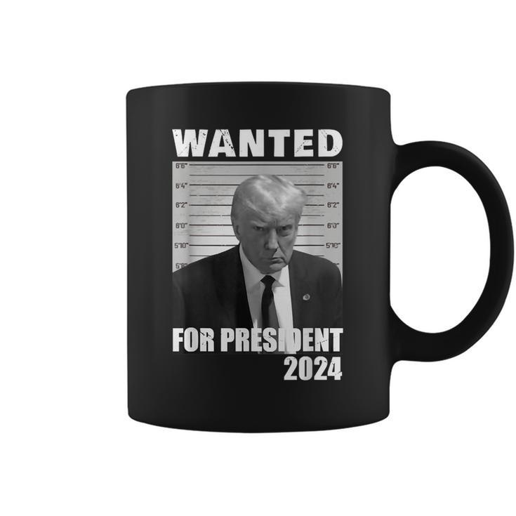 Wanted For President 2024 Trump Hot Coffee Mug