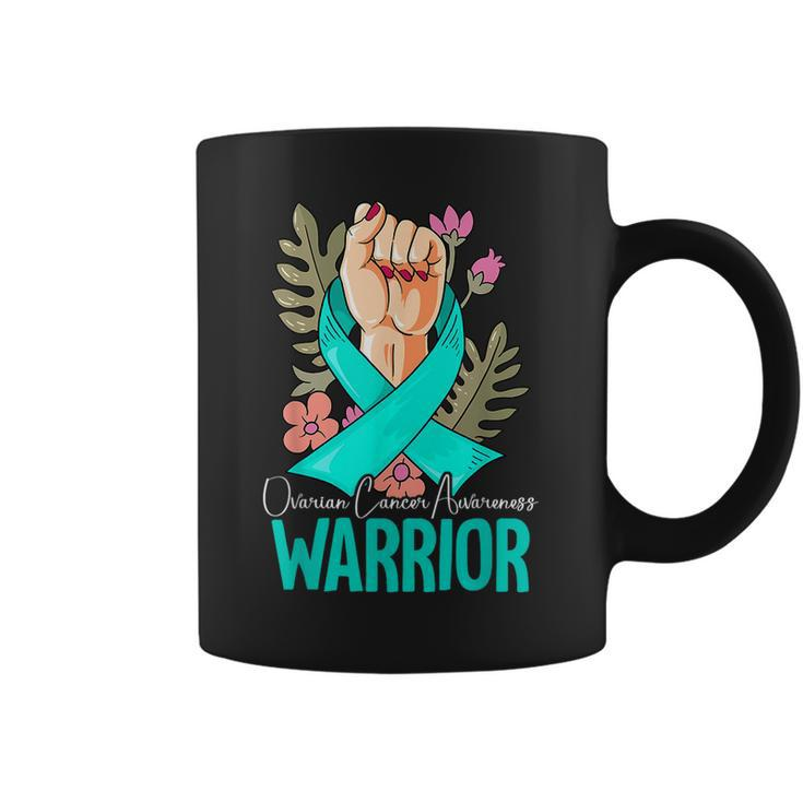Warrior Ovarian Cancer Awareness Coffee Mug