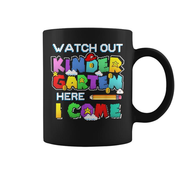 Watch Out Kindergarten Here I Come Back To School Outfits Coffee Mug