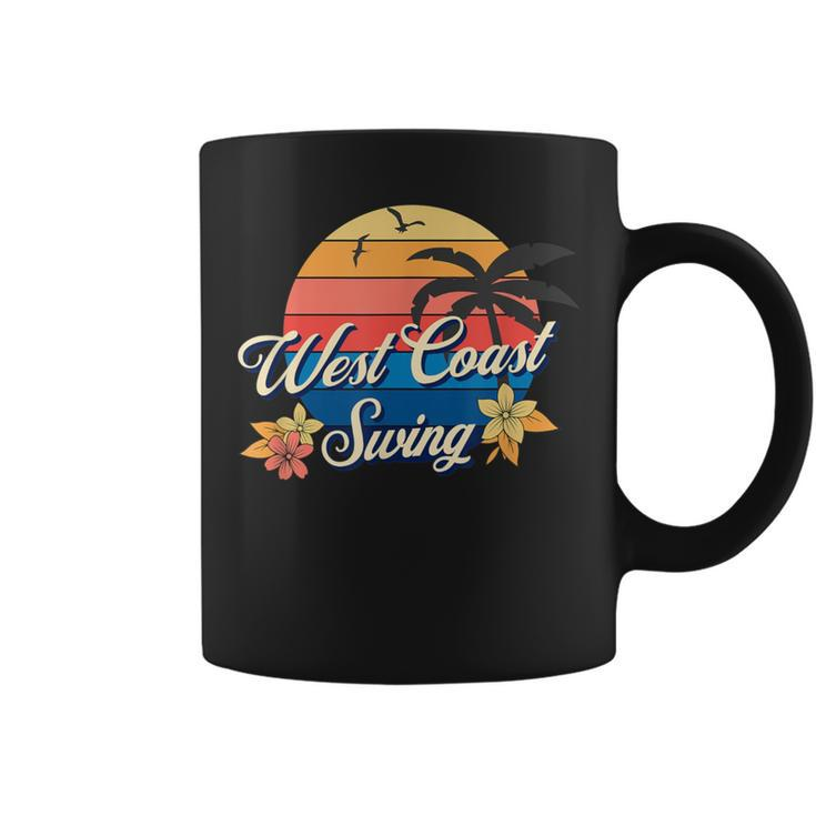 Wcs Dance Summer West Coast Swing Dance Coffee Mug
