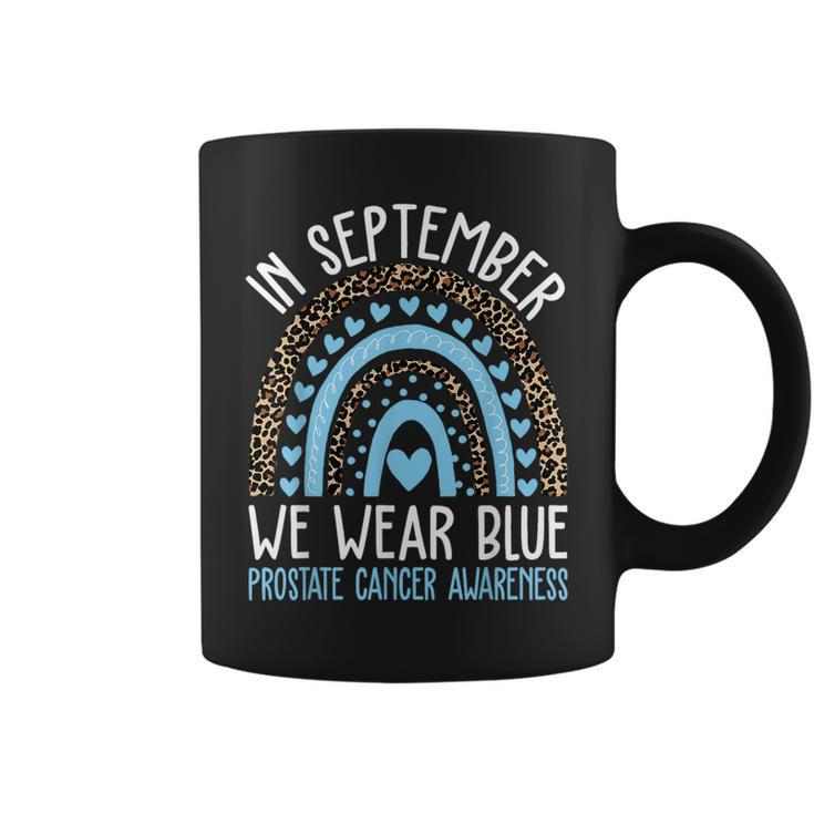 We Wear Light Blue Prostate Cancer Awareness Month Coffee Mug