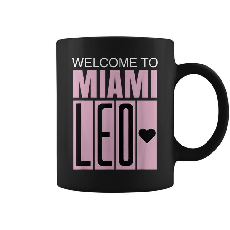 Welcome To Miami Leo 10 Goat Gifts For Goat Lovers Funny Gifts Coffee Mug