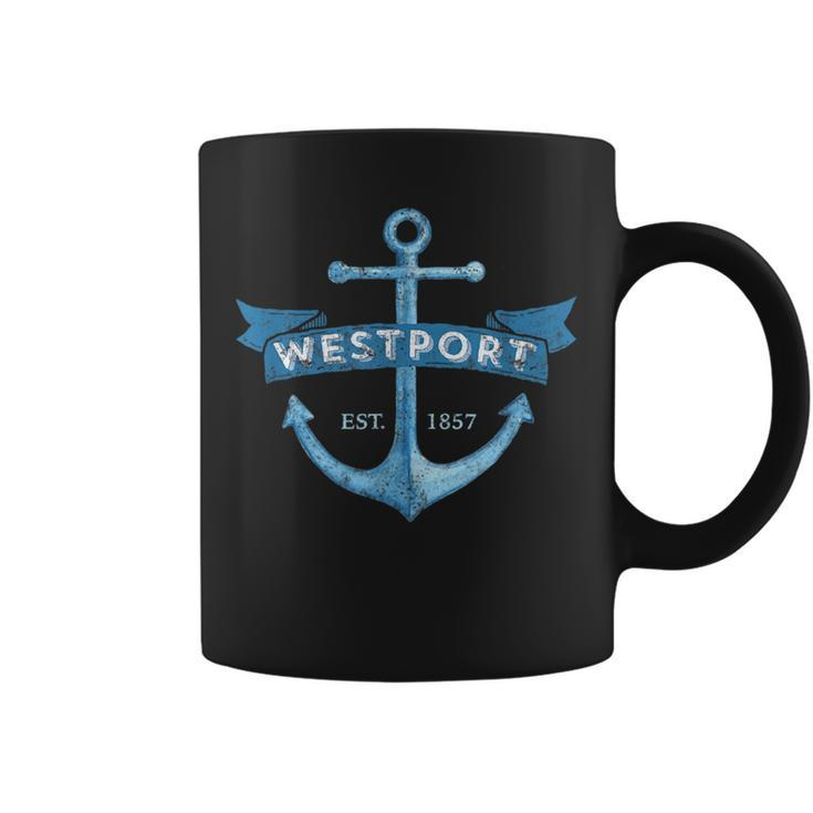 Westport Anchor T  For Men Who Fish Puget Sound Coffee Mug