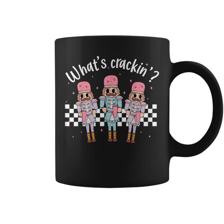 What’S Crackin' Nutcracker Stanley Tumbler Christmas Xmas Coffee Mug