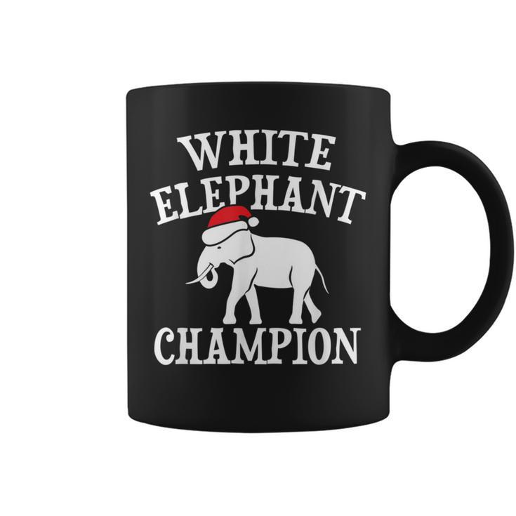 White Elephant Champion Party Christmas Coffee Mug