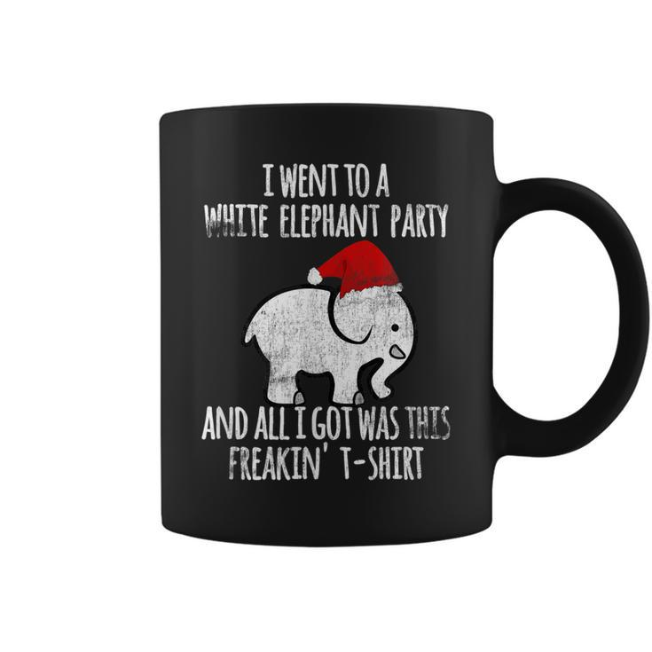 White Elephant Christmas Fun  Gift Exchange Contest Coffee Mug