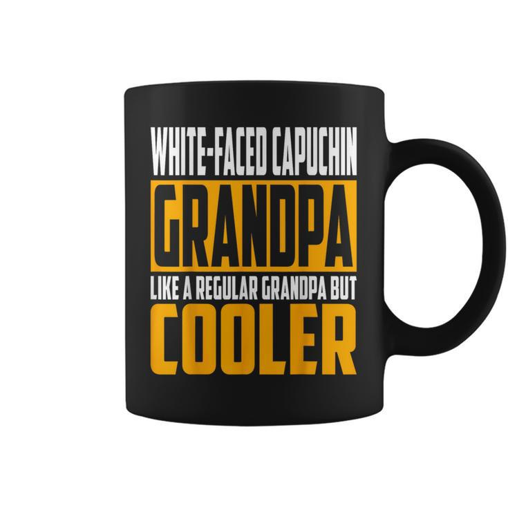 White-Faced Capuchin Grandpa Like A Grandpa But Cooler Coffee Mug
