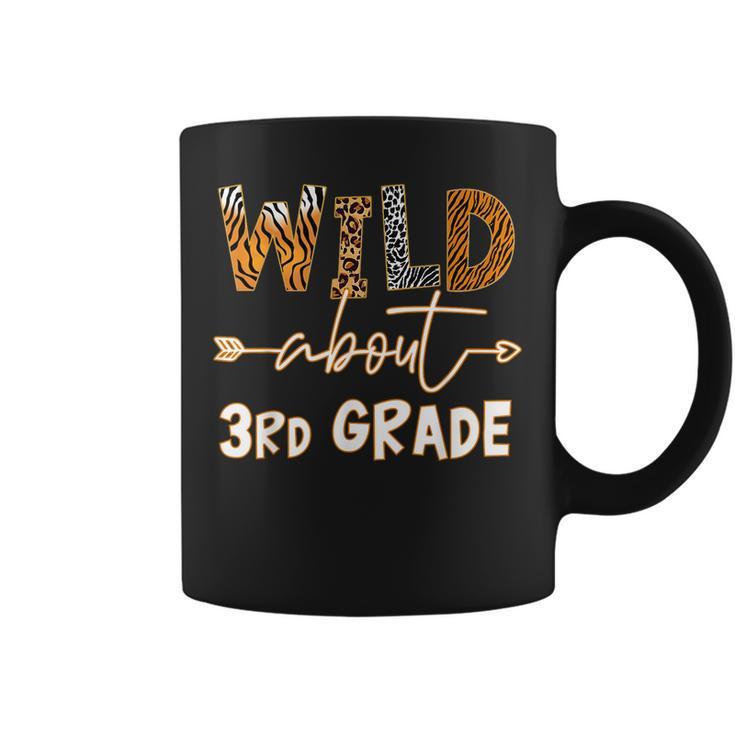 Wild About 3Rd Grade Teacher Student First Day Of School  Coffee Mug