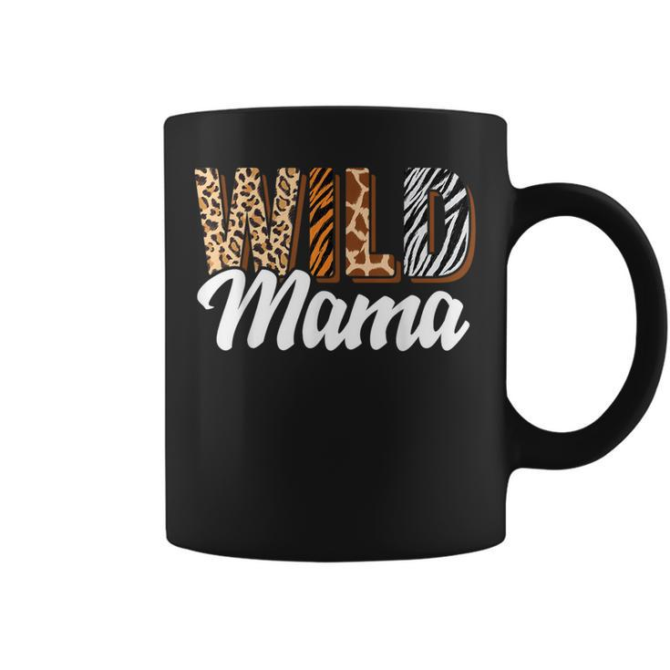 Wild Mama Zoo Born Two Be Wild B-Day Safari Jungle Animal Coffee Mug