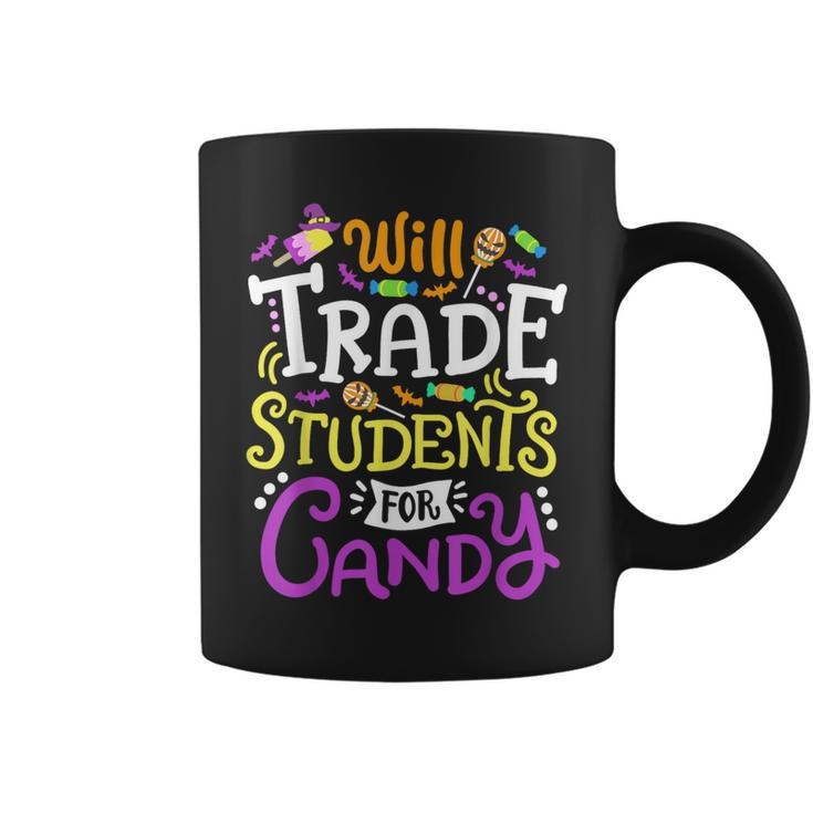 Will Trade Students For Candy Teacher Cute Halloween Costume Coffee Mug