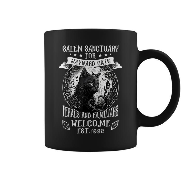 Witch Salem Home For Wayward Black Cats 1692 Halloween Coffee Mug