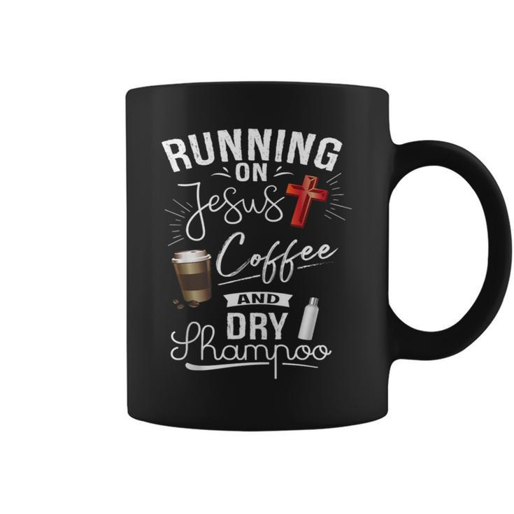  Women Running On Jesus Coffee And Coffee Mug
