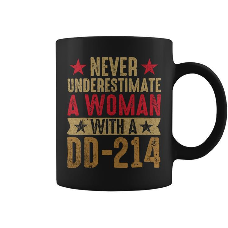 Women With Dd214 Female Veterans Day Gift 40 Coffee Mug