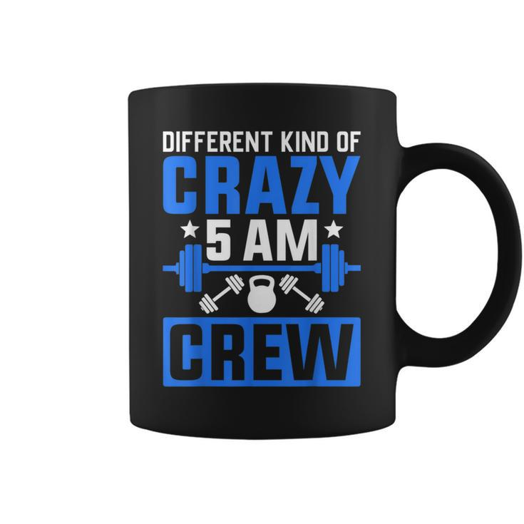 Workout Squad 5Am Crew Funny Gym Quote  Coffee Mug