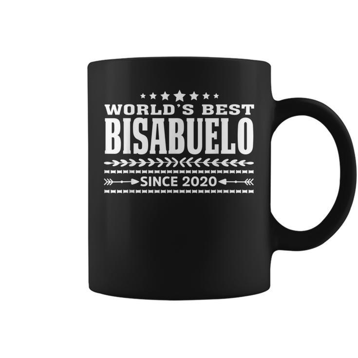 Worlds Best Bisabuelo Since 2020 Spanish Great Grandfather  Gift For Mens Coffee Mug