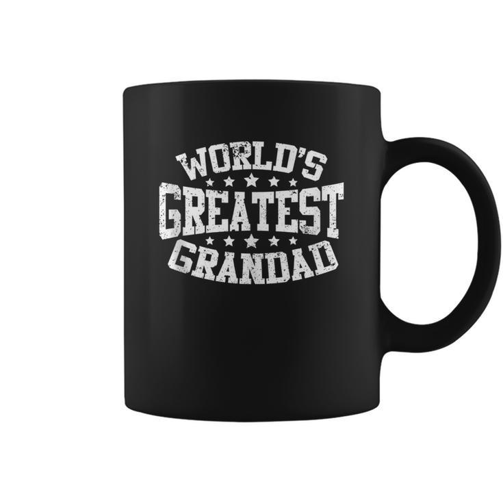 Worlds Greatest Grandad  Funny Grandpa Fathers Day  Grandpa Funny Gifts Coffee Mug