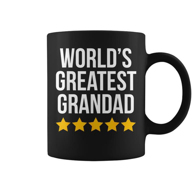 Worlds Greatest Grandad Grandpa Funny Fathers Day  Grandpa Funny Gifts Coffee Mug