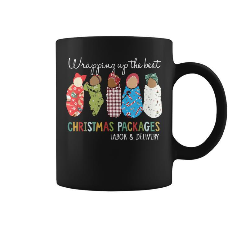 Wrapping Up The Best Christmas Packages Labor Delivery Nurse Coffee Mug