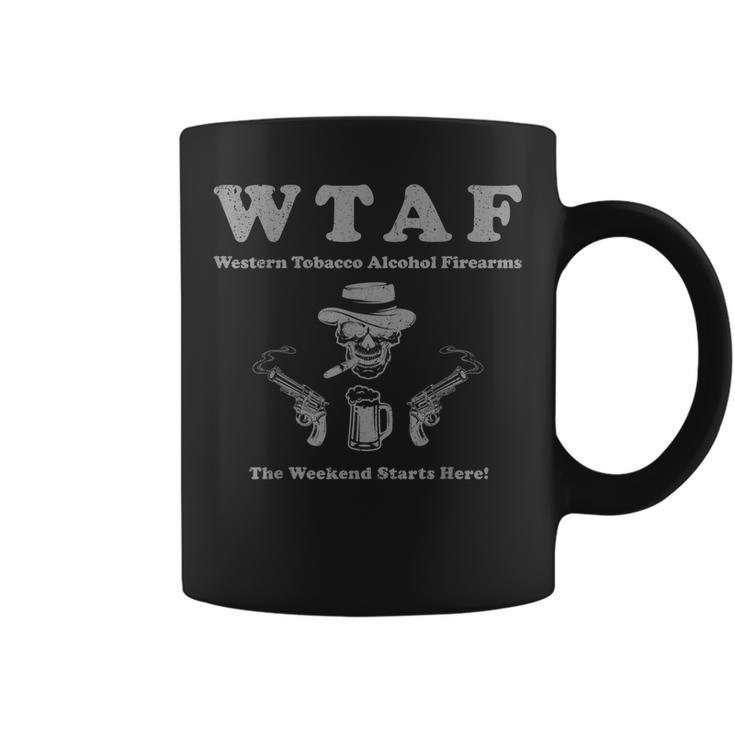 Wtaf Web Chat What The Actual Fuck Tobacco Alcohol Firearms  Coffee Mug