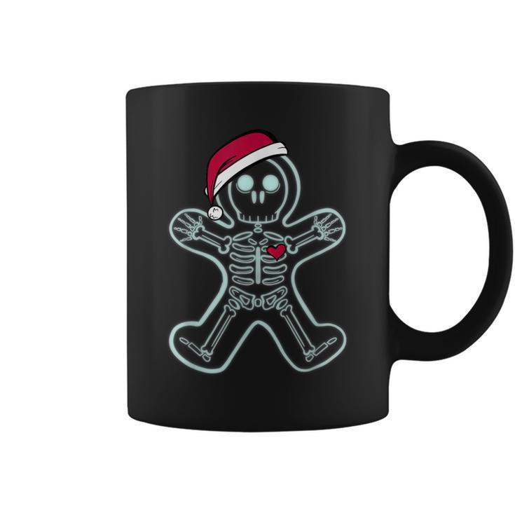 X-Ray Gingerbread Man Skeleton Christmas Nurse Xray Tech Coffee Mug