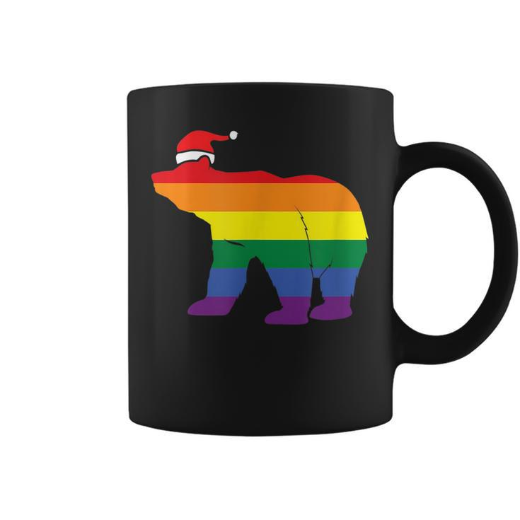 Xmas Gay Bear  Gay Dad Couple Christmas  For Men Coffee Mug