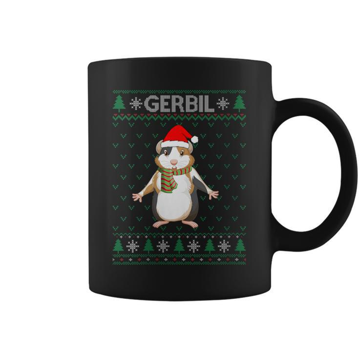 Xmas Gerbil  Ugly Christmas Sweater Party Coffee Mug