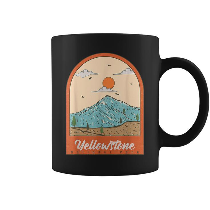 Yellowstone National Park - Throwback Design - Classic  Coffee Mug