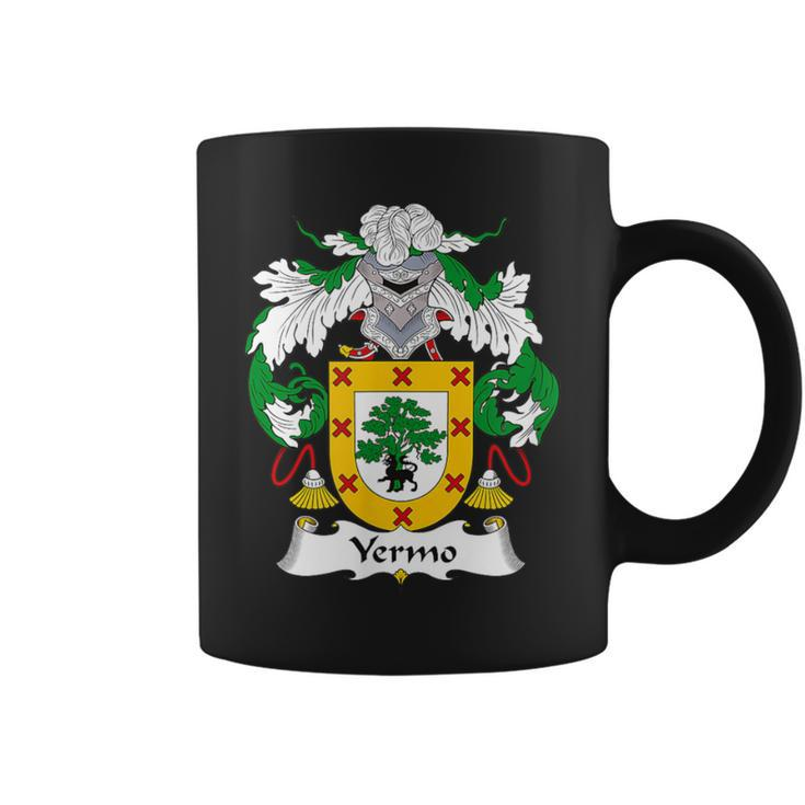 Yermo Coat Of Arms Family Crest Coffee Mug