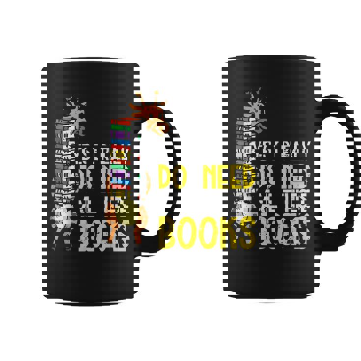 Yes Really Need These Books Giraffe Funny Bookworm Librarian Gifts For Giraffe Lovers Funny Gifts Coffee Mug