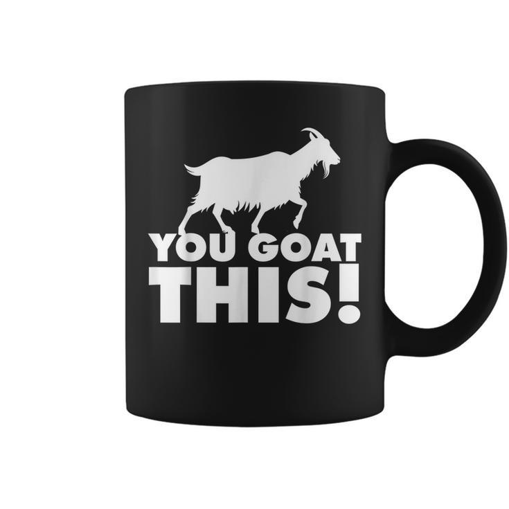 You Goat This Motivational Goat Pun  Coffee Mug