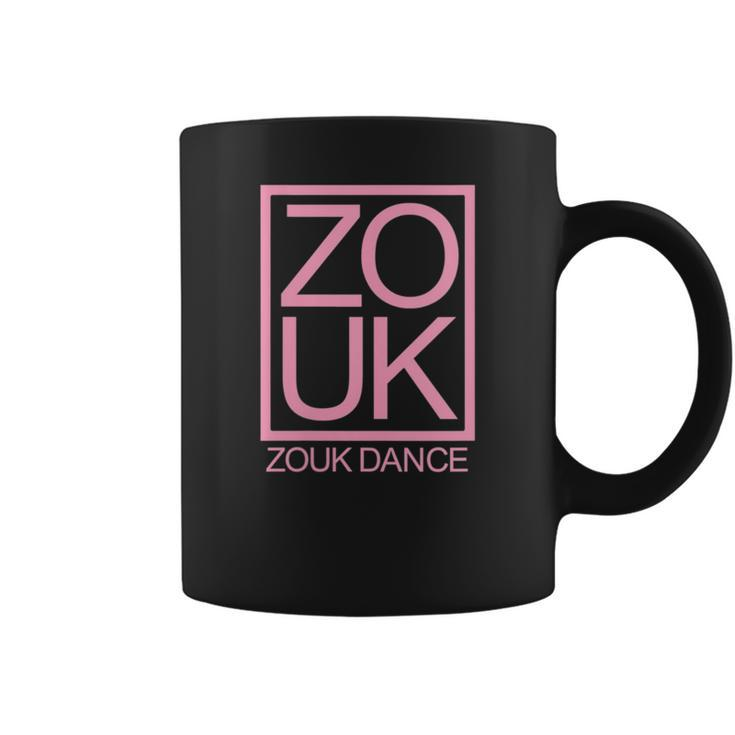 Zouk Dance Fun Novelty Minimalist Typography Dancing Coffee Mug
