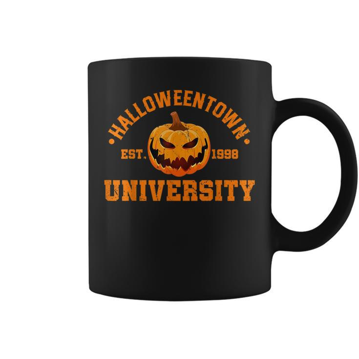 Zqzr Halloween Town University Est 1998 Pumpkin Halloween Halloween Coffee Mug