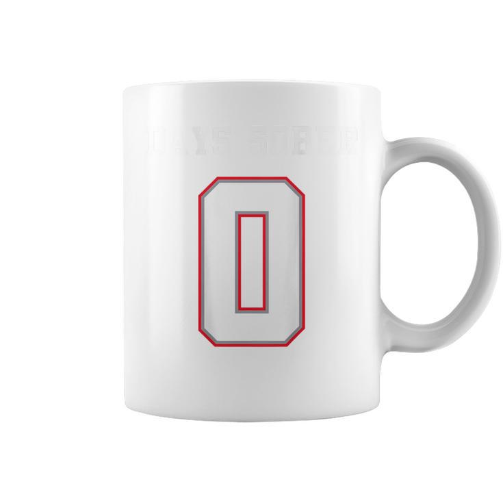0 Days Sober Jersey Drinking For Alcohol Lover Coffee Mug
