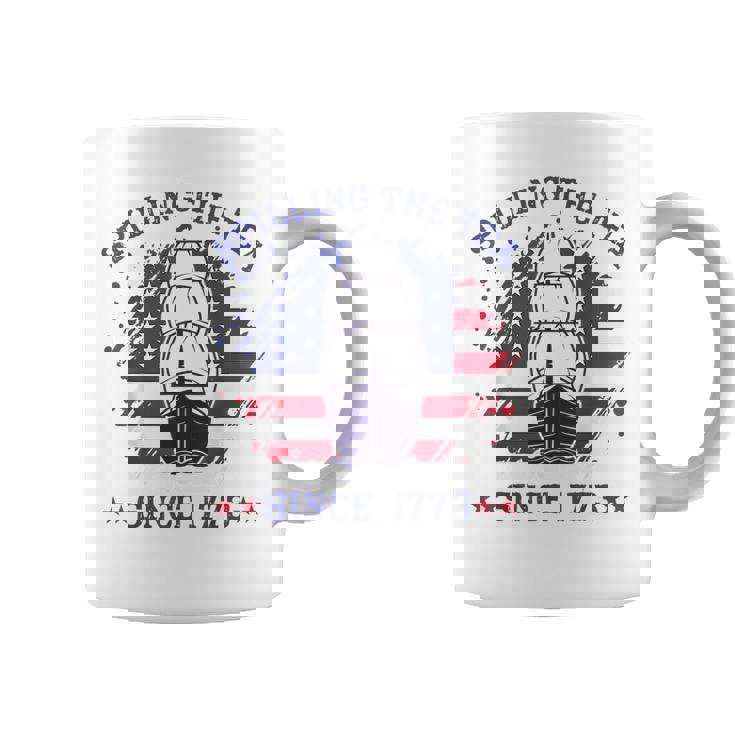 4Th Of July Spilling The Tea Since 1773 History Teacher Gifts For Teacher Funny Gifts Coffee Mug