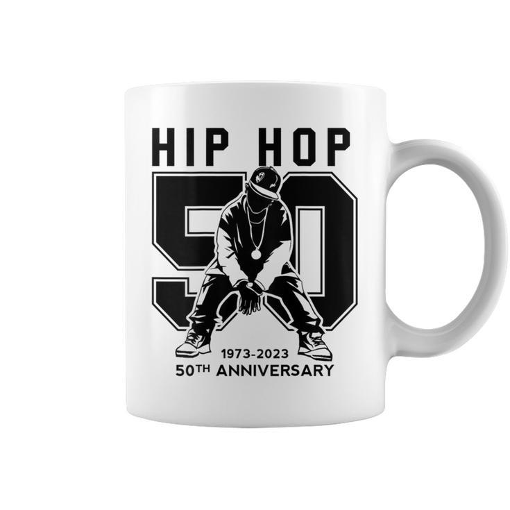 50 Years Of Hip Hop Jersey 50Th Anniversary Hip Hop Retro Coffee Mug