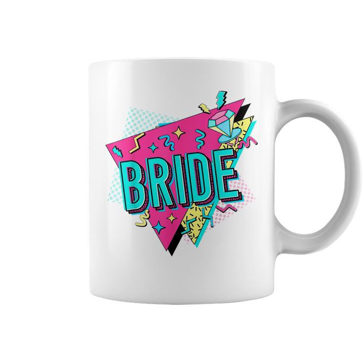 90S Bride Retro Bride Of The 90S Bachelorette Party Coffee Mug