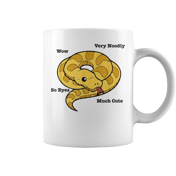 Adorable Ball Python Snake Anatomy Coffee Mug