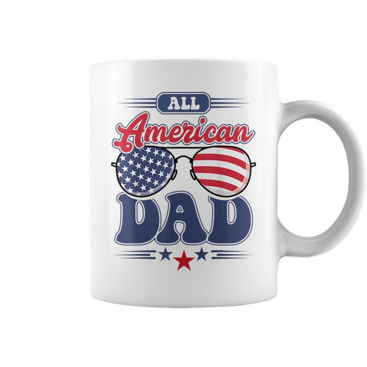 All American Dad 4Th Of July Family Matching Coffee Mug
