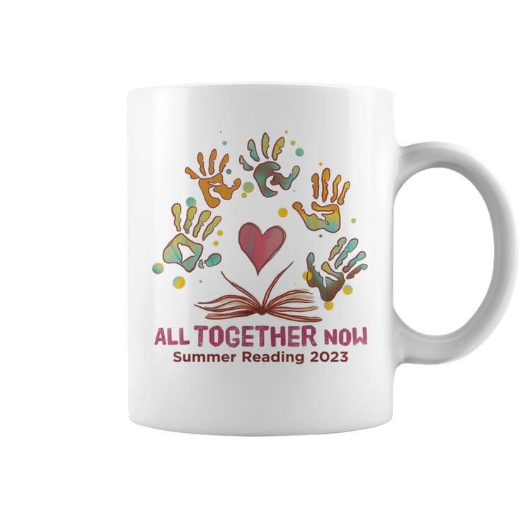 All Together Now 2023 Summer Reading Librarian Book Lover Coffee Mug