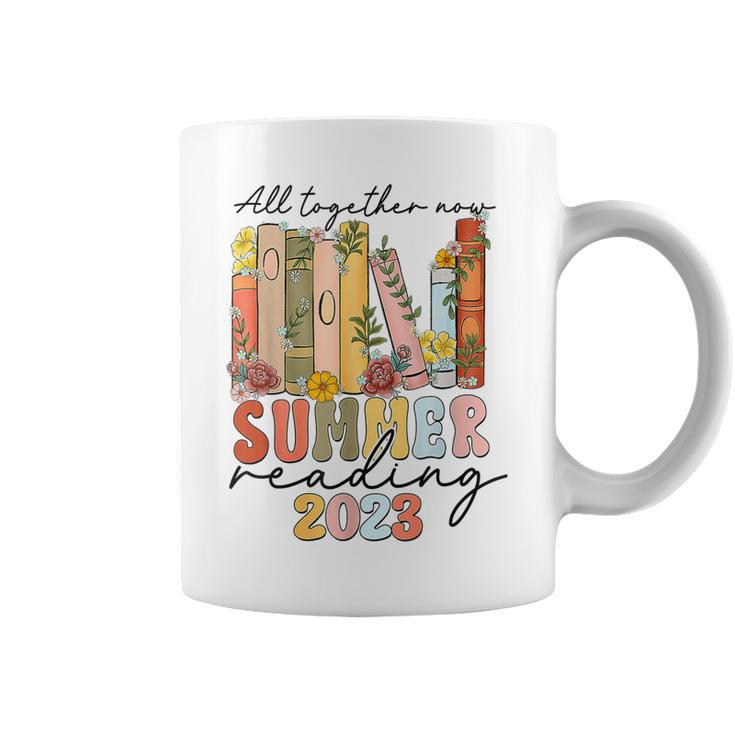 All Together Now Summer Reading 2023 Library Books Apparel Coffee Mug