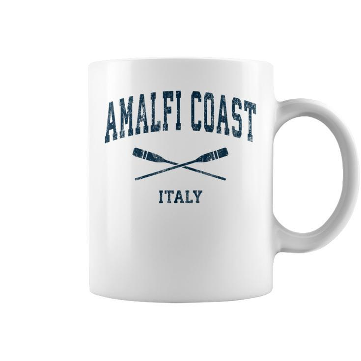 Amalfi Coast Italy Vintage Nautical Paddles Sports Oars Coffee Mug