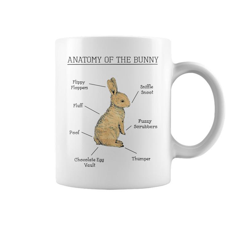 Anatomy Of The Bunny Cute Animal Love Rabbit Easter Coffee Mug