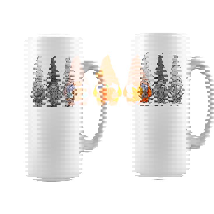 Autumn Gnomes Thanksgiving Gnomes With Pumpkin Leaves Thanksgiving Coffee Mug