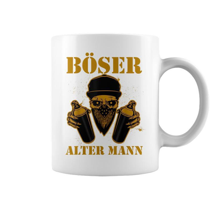 Bad Old Man Gangster Spray Cans  Coffee Mug