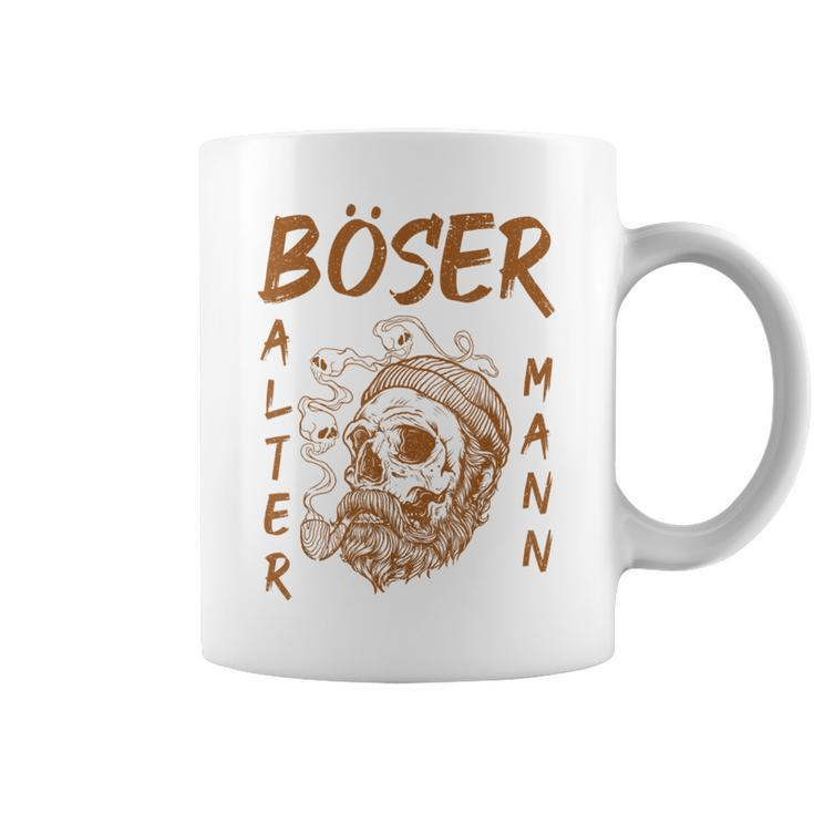 Bad Old Man Skull Peifer Smoke  Coffee Mug