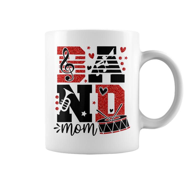 Band Mom Musical Instruments Marching Band  Coffee Mug