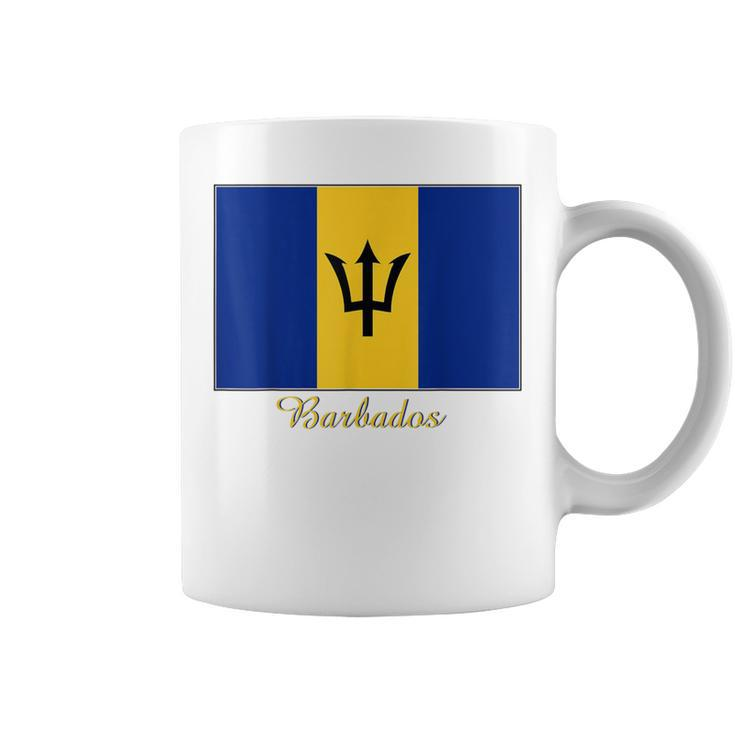 Barbados Flag Souvenir Coffee Mug