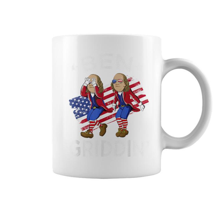 Ben Griddin 4Th Of July Benjamin Franklin Griddy Men Women  Coffee Mug