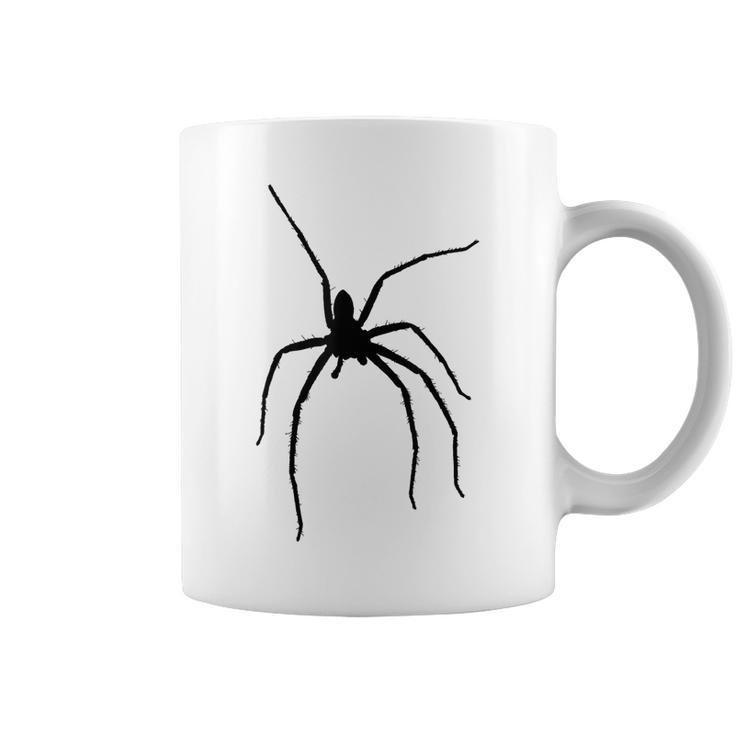 Big Creepy Scary Silhouette Spider Image  Coffee Mug