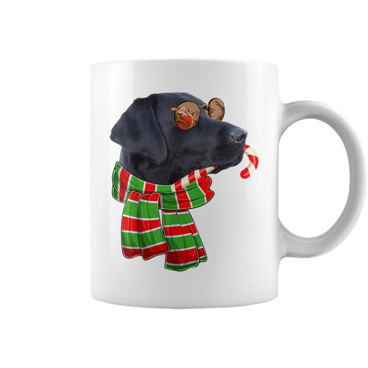 Black Lab Labrador Dog Owners Christmas Xmas Holiday Party Coffee Mug